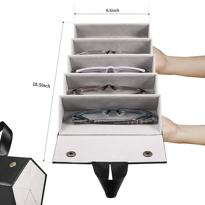 5 Slot Travel Sunglasses Organizer 3.webp