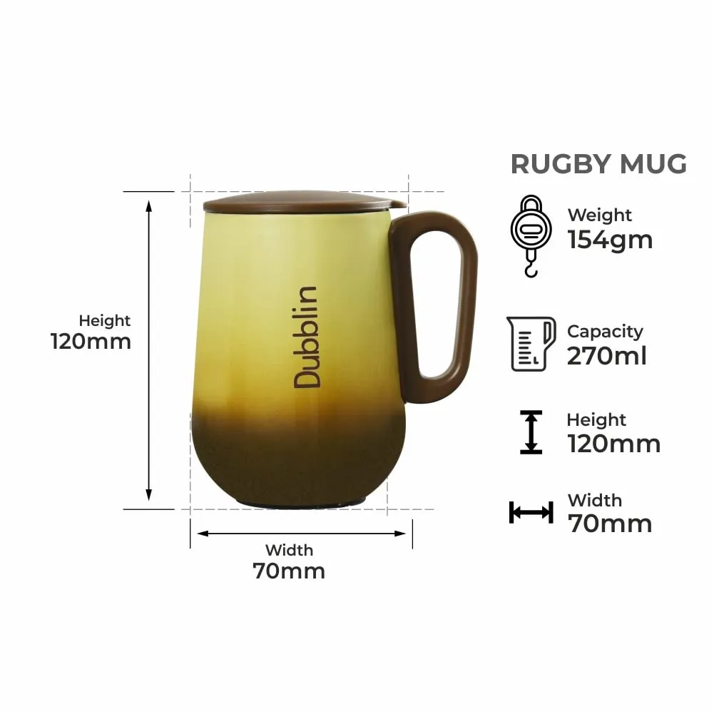 Dubblin Rugby 270 Steel MUG 3.webp