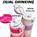 Stainless Steel Vacuum Dual Mode Water Bottle (520ml) 2