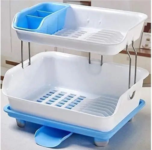 2 Tier Dish Drainer Rack.webp