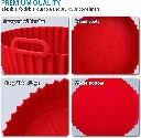 Air Fryer Silicone Liners (Round) 3.webp