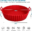 Air Fryer Silicone Liners (Round) 2.webp