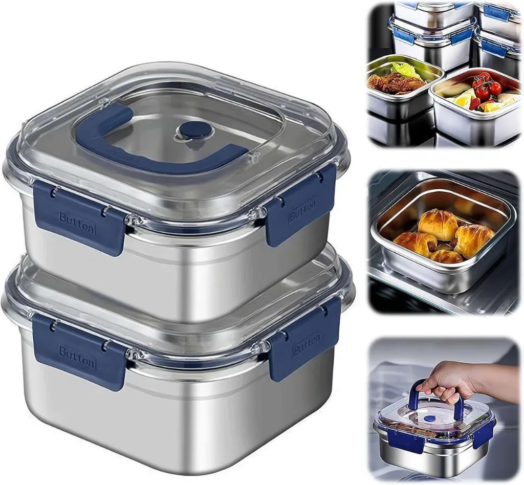 Food Storage Container 1800 ml (Blue Handle) 2.webp