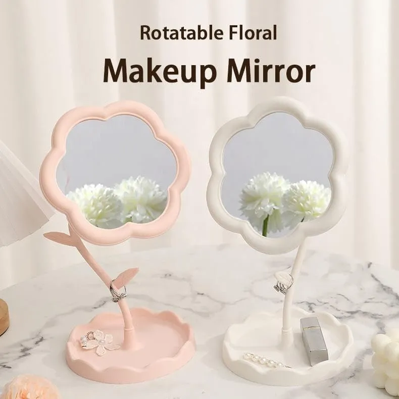 Flower Shape Makeup Mirror 2.webp