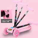 Foldable Scooter Cycle with LED Light Wheels and Height Adjustable Handle for Boys & Girls (Random Color) 5.webp