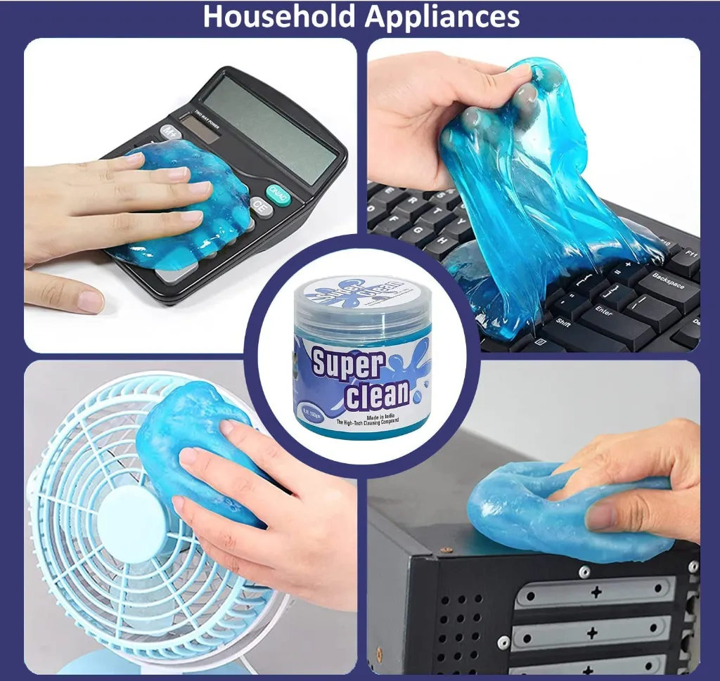 Car Interior Cleaning Gel for AC Vents, Dashboard & Dust Removal 2.webp