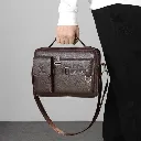 Leather Shoulder Handbag for Men – Laptop Compatible Office & Travel Bag 4.webp
