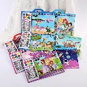 3D Coloring Book with Crayons and Watercolor 4.webp