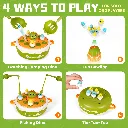 Dinosaur Fishing Turntable Game – Interactive Rotating Fishing Board Game for Kids 2.webp