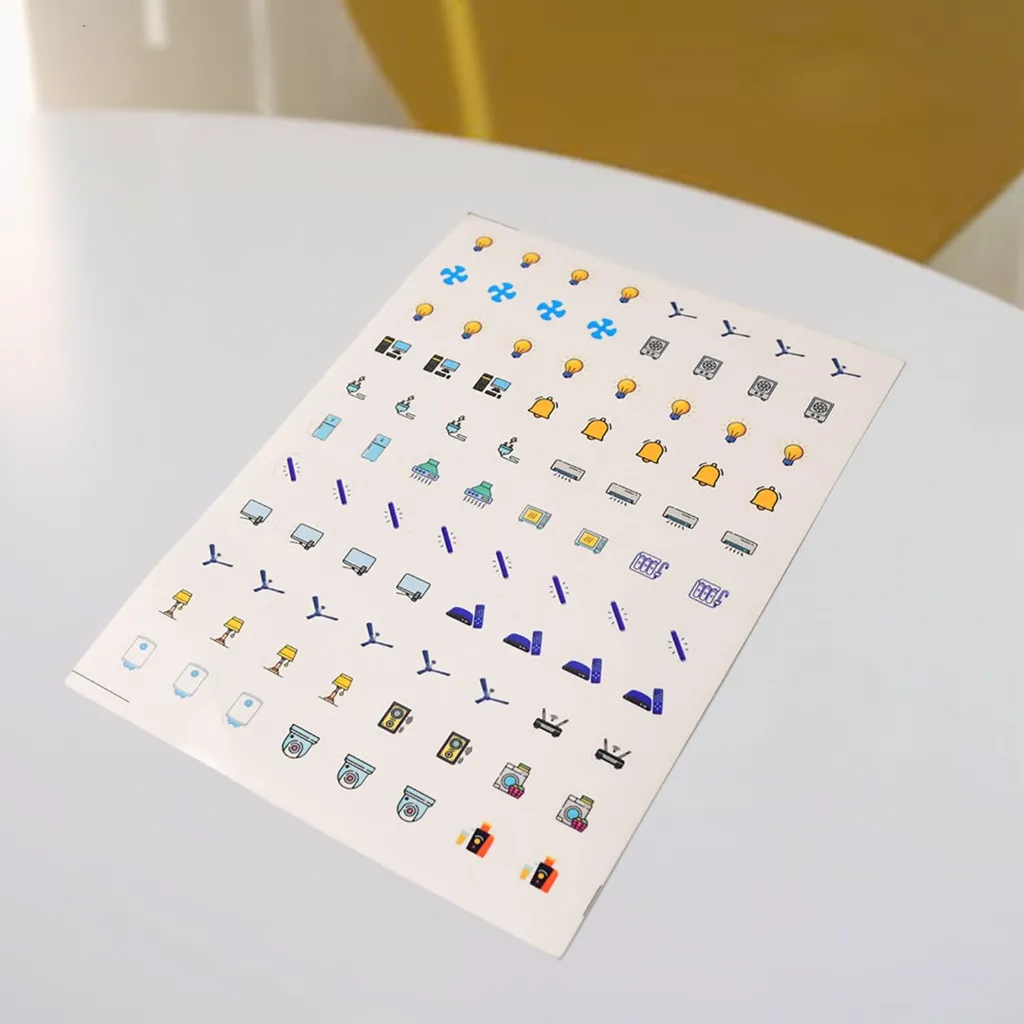 Smart Switch Icon Sticker Sheet  88 Icons  Self-Adhesive  1 Sheet  3.webp