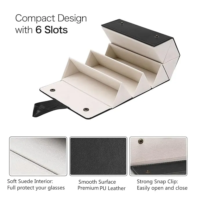 6 Slot Travel Sunglasses Organizer 2.webp