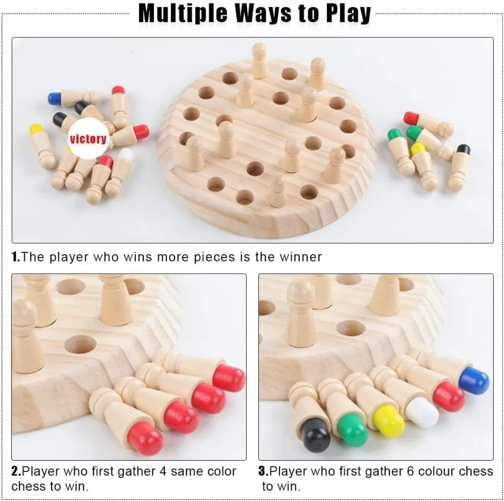 Wooden Memory Chess Game 3.webp