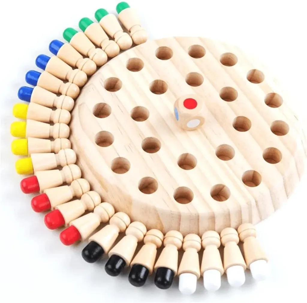 Wooden Memory Chess Game 6.webp