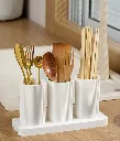 Plastic Cutlery Holder with base tray 2.webp