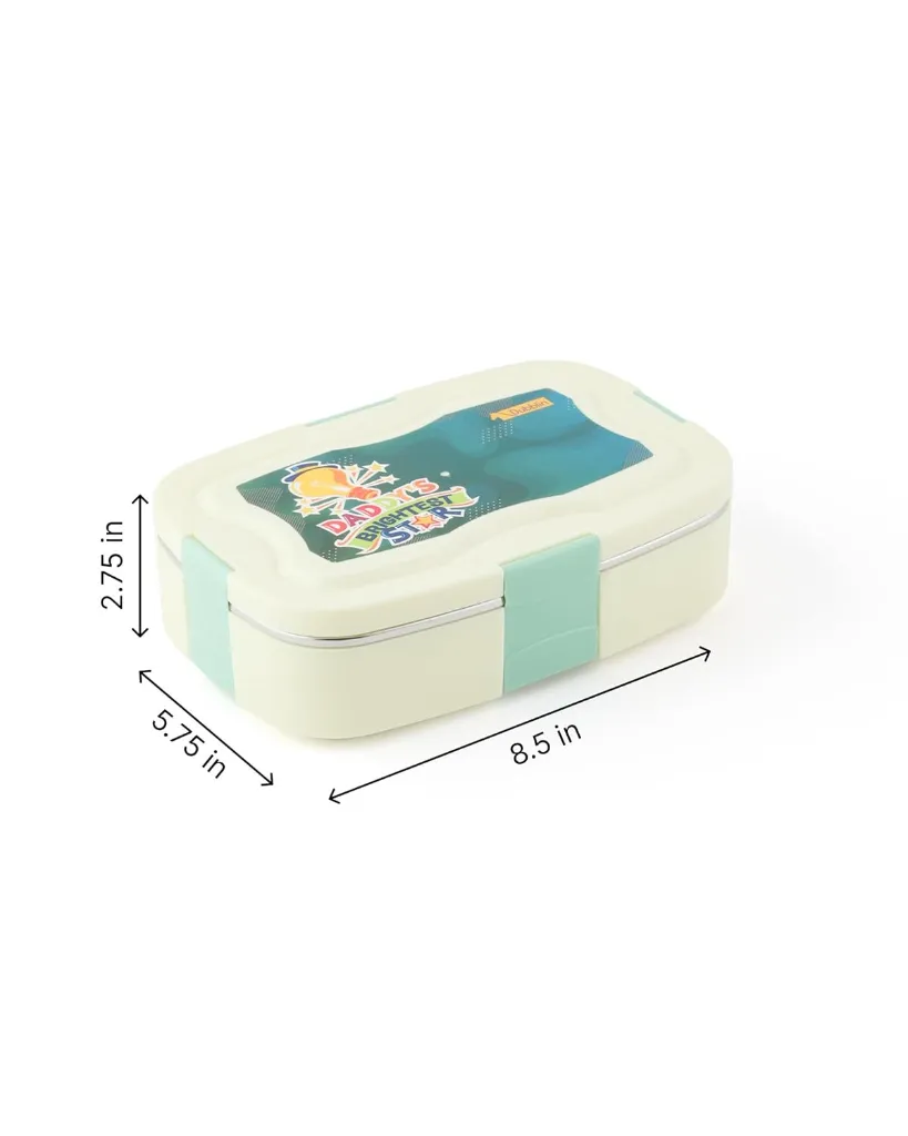 Dubblin Stainless Steel Insulated Lunch Box  Leak-Proof  BPA-Free  850 ml with steel container  Model - HARRY  3.webp