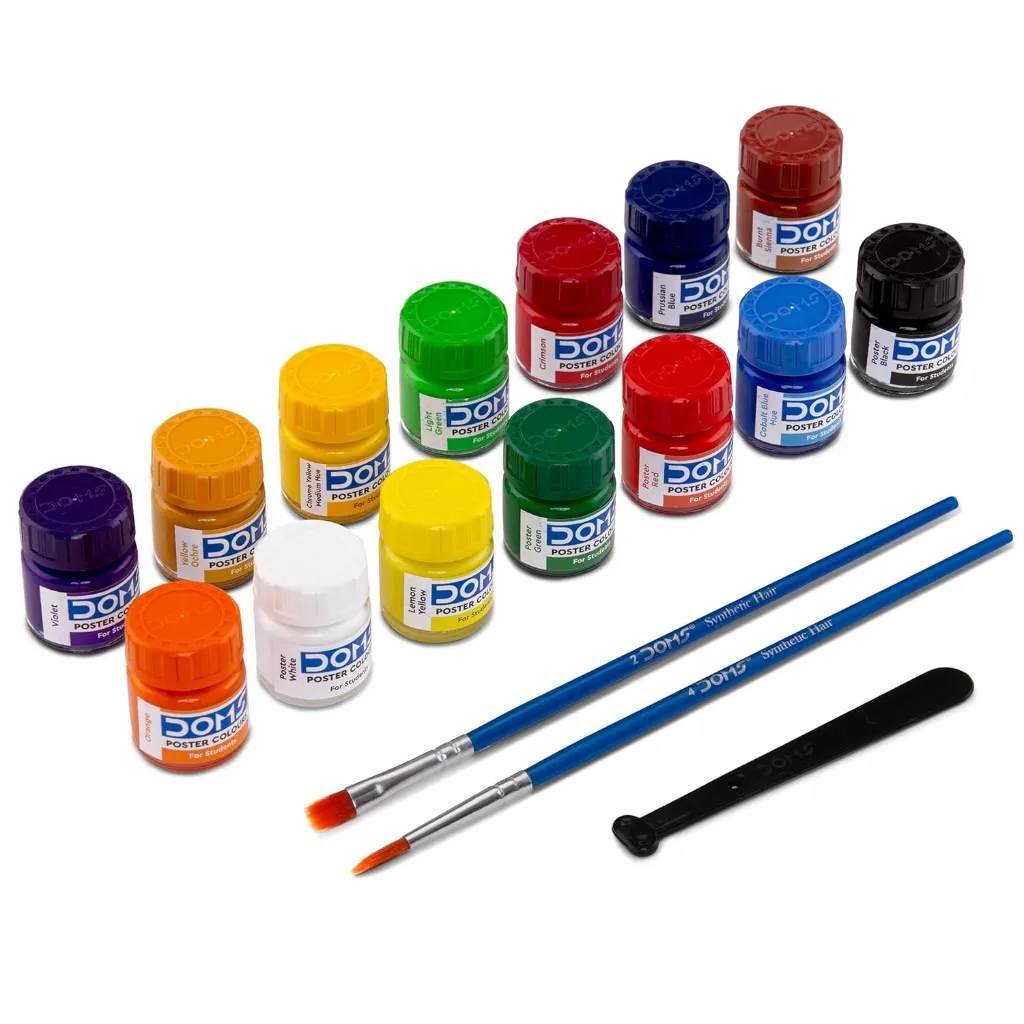 Doms Poster Colours (12 Shades, 10ml each) 2.webp