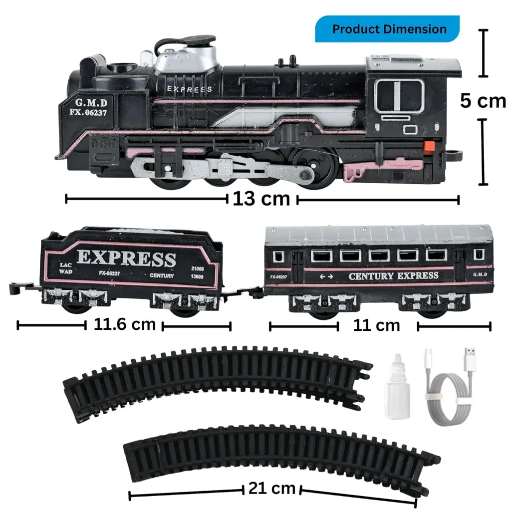 Electric Train Set for Kids (16 Pieces) 3.webp