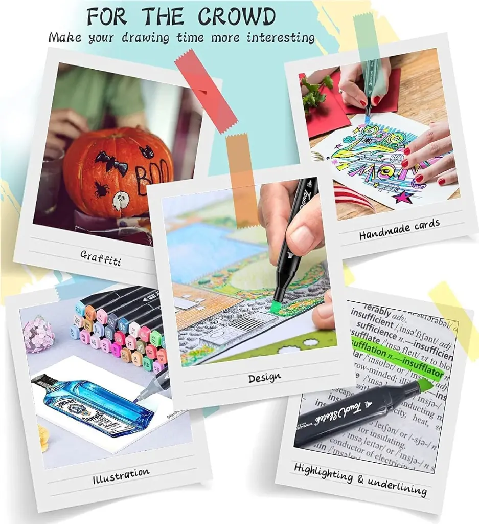 Touch Cool Marker (12 Pcs) 5.webp