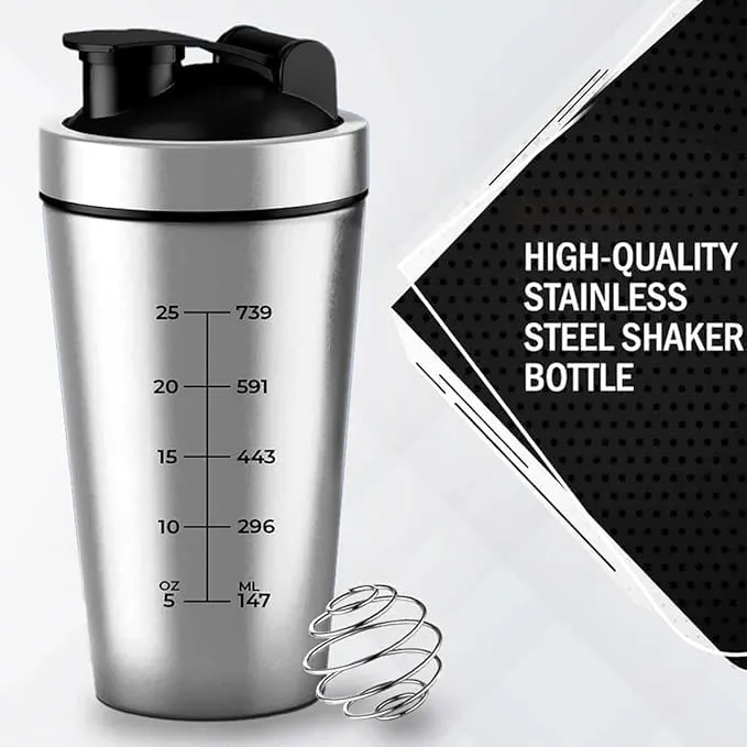 Apex FIT-X Stainless Steel Gym Shaker Bottle 750ml 3.webp