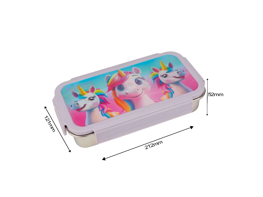 Dubblin Stainless Steel Lunch Box with Bowl - Crunch  2.webp