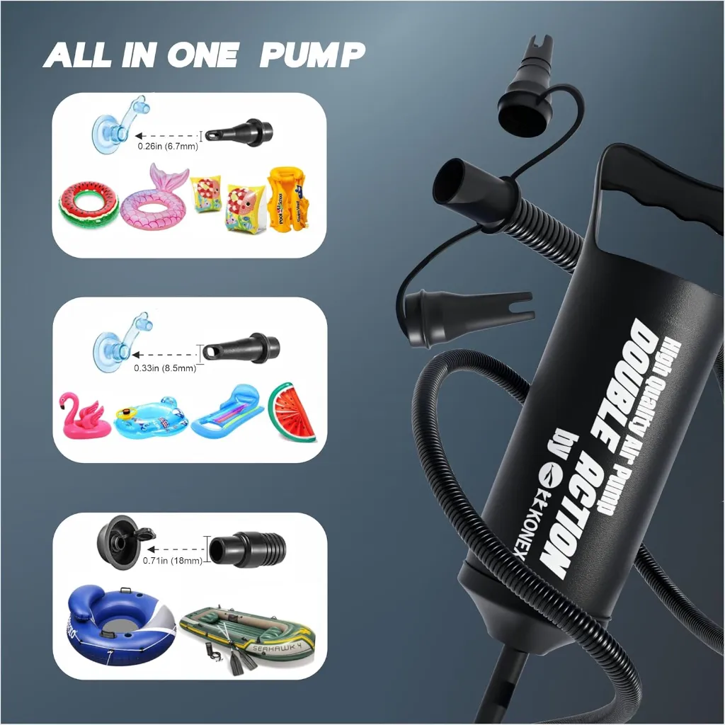 Konex High Output Portable Air Balloon Pump Swimming Pump  2.webp