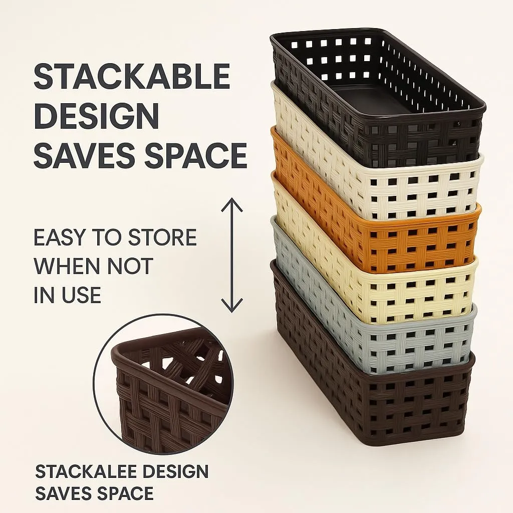 Plastic Drawer Organizer Tray – Multipurpose Storage Bin for Kitchen, Office & Makeup (25×10×5 cm).webp