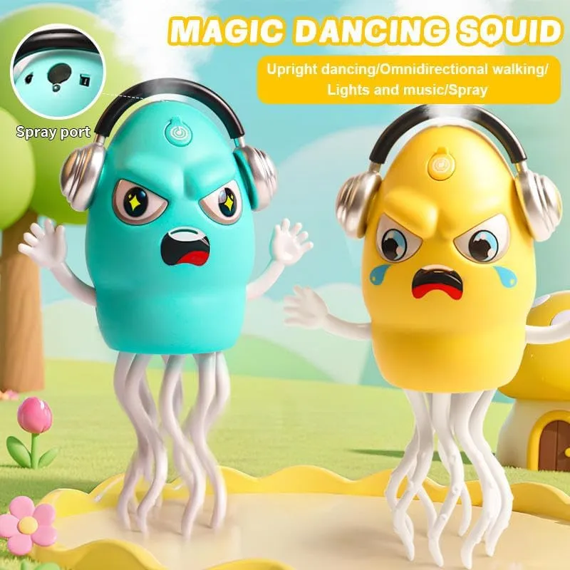 Dancing Octopus Toy – Rechargeable Light & Music 360° Rotating Tentacles (Random Colour) 3.webp