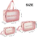 3 Pcs Wash Bag (Cosmetic Bag) Assorted Colors 2.webp