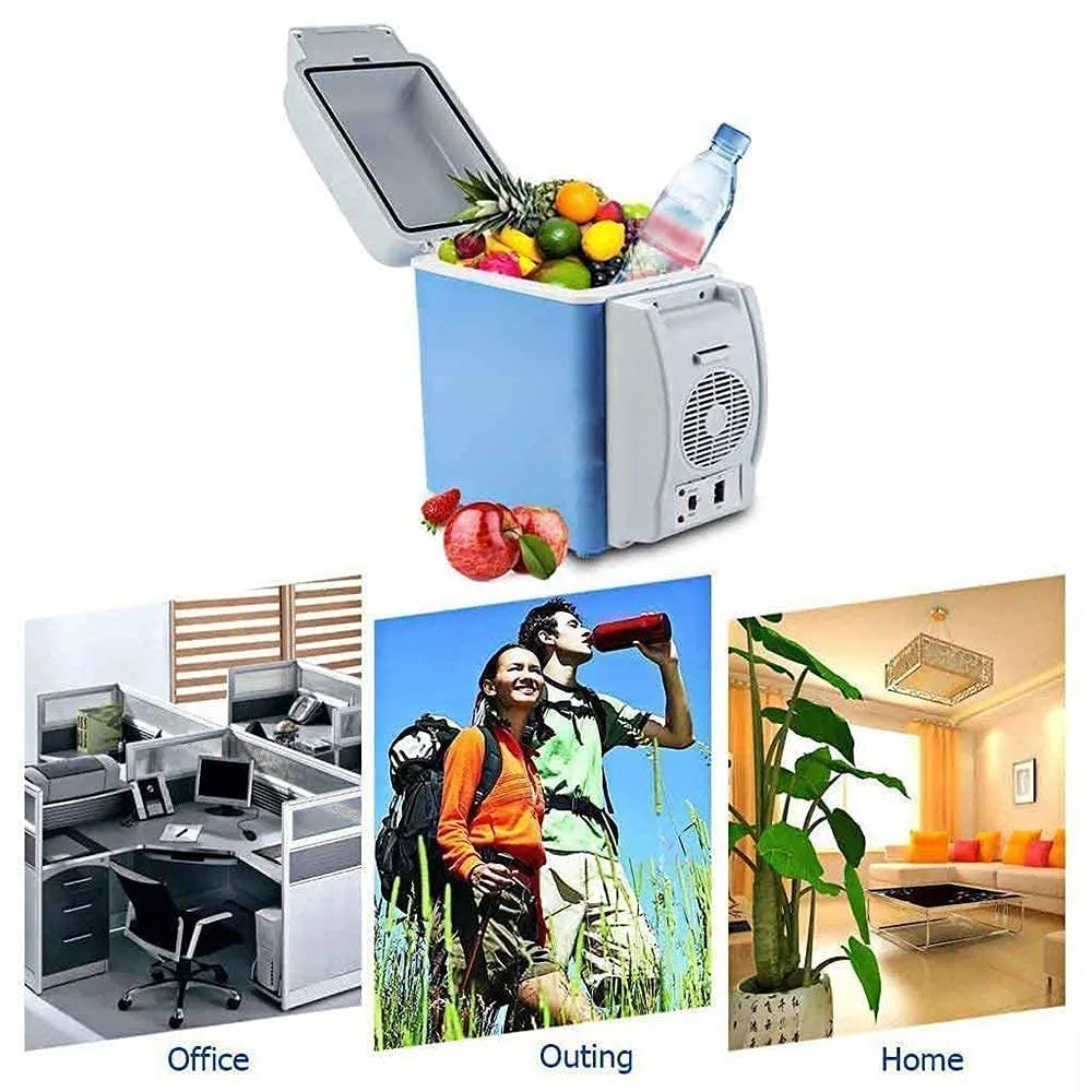Mini Refrigerator 7.5L Compact & Portable  Small Fridge for Car, Office & Bedroom  Cooling & Storage Solution 4.webp