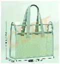 A4 Transparent File Organizer Pouch - Waterproof Expandable Document Folder with Large Capacity - Portable Office School Storage Bag 2.webp