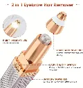 Facial Hair Remover Trimmer - Eyebrow, Upper Lip, Nose & Face Hair Removal Machine 3.webp