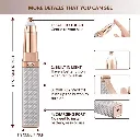 Facial Hair Remover Trimmer - Eyebrow, Upper Lip, Nose & Face Hair Removal Machine 2.webp