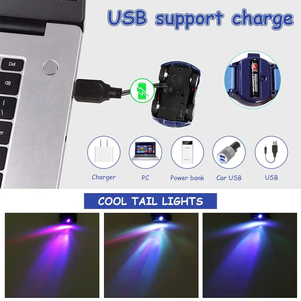 Watch Remote Control Car Toy - Mini Cartoon RC Car with Wrist Watch Controller - USB Rechargeable Racing Car Toy Gift for Kids Boys & Girls 3.webp