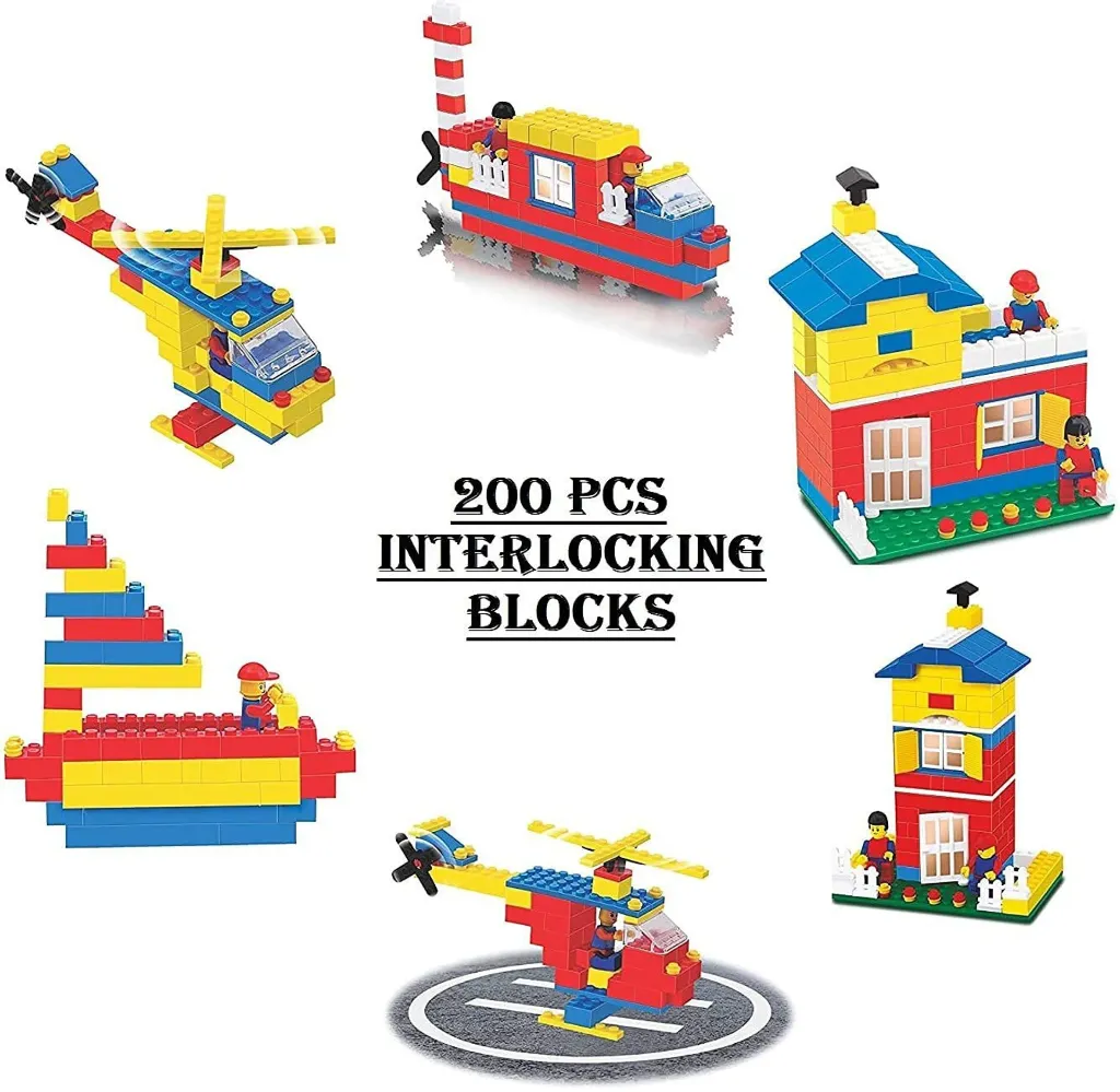 Expert Building Blocks (200 Interlocking Blocks) 4.webp