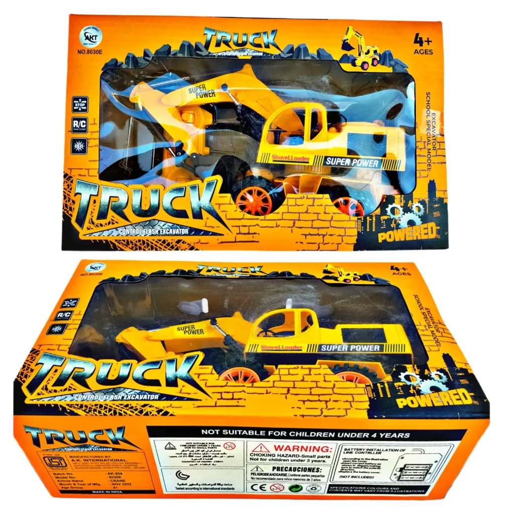 Remote Control Rechargeable JCB Excavator Toy Truck for Kids 3.webp
