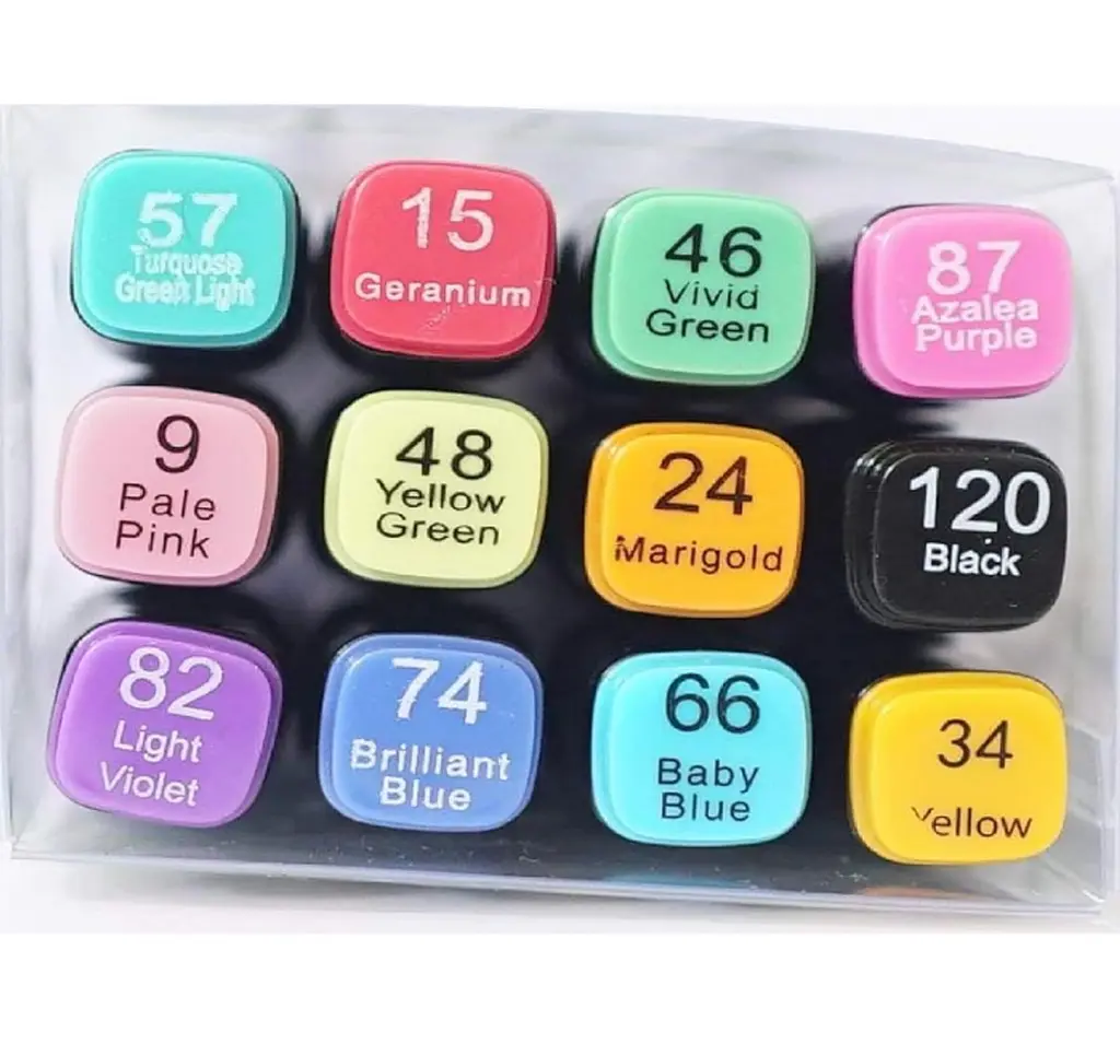 Touch Cool Marker (12 Pcs) 4.webp