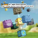 Minecraft Magnetic Building Blocks Set (27 Pcs Magnetic Construction Cubes) 4.webp