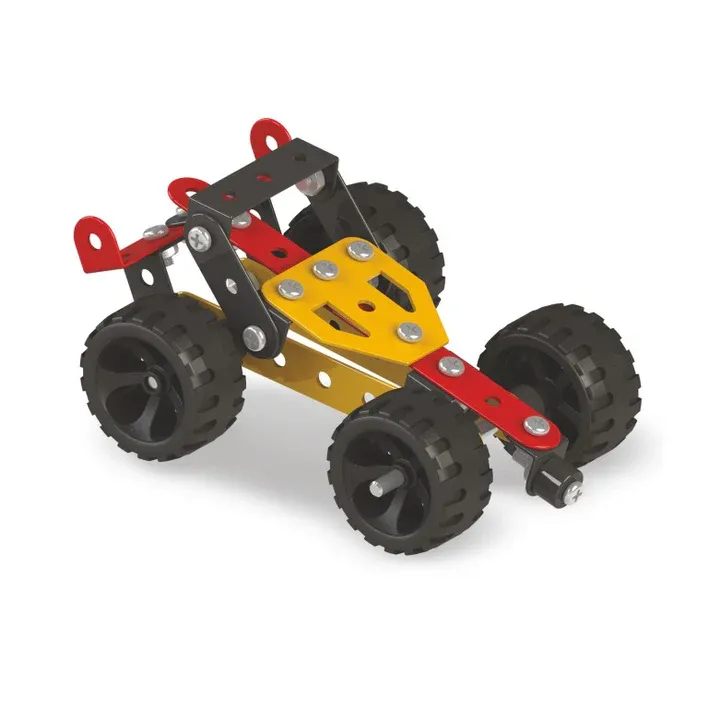 Zephyr Mechanix Basic Metal Construction Set for Kids (6 Models, 90 Pieces) - STEM Learning Educational Building Toy Kit - Age 7+ Years 4.webp