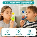 Ratna Magic Blow Pipe Set of 2 Floating Ball Game - Creative Magic Blowing Ball Toy with 2 Pipes & 4 Floating Balls, Indoor Party Game for Kids & Adults, Fun Family Activity, Ages 5+ 2.webp