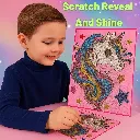 DIY Magical Scratch Art (Unicorn & Princess) 6.webp
