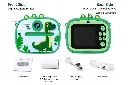 Kids Instant Print Camera with Camera Cover (Random Design) 6.webp