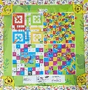 Krocie Toys Dinosour Carrom with LUDO (26X26) 2.webp