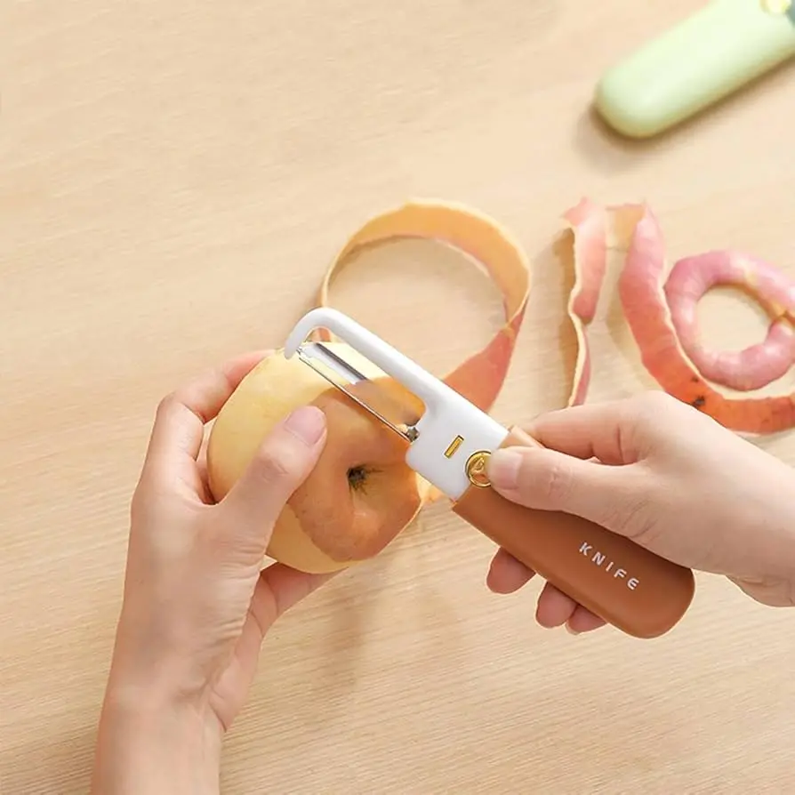 2 in 1 Stainless steel Peeler with Knife  6.webp