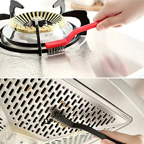 Set of 3 Pc Gas Cleaning Brush - Metal Brush - Brass Brush - Nylon Brush - Gas Stove Cleaning Brush - Kitchen Tools Cleaning Kit - Chimney Cleaning Brush - Burner Cleaner Brush 4.webp