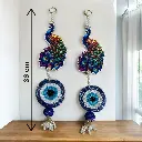 Peacock Evil Decorative Hanging (1 Pair) 2.webp