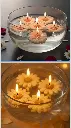 Soy Wax Floating Flower Scented Candle Set (6 Pcs) 3.webp