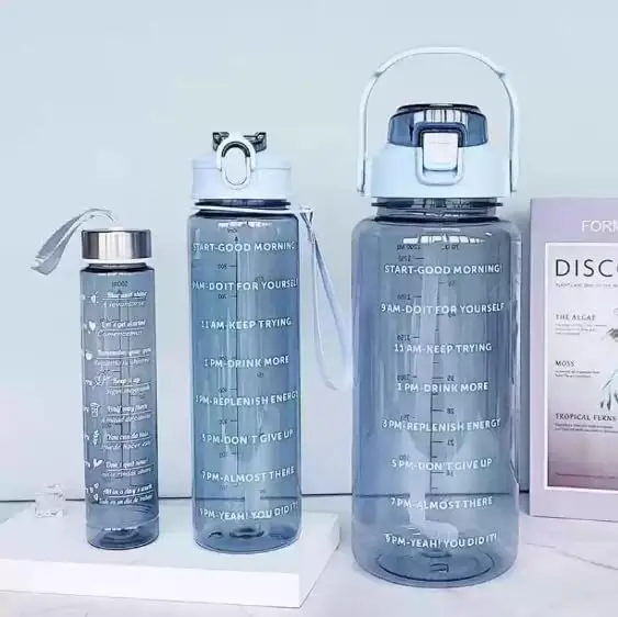 Motivational Water Bottle (Set of 3)