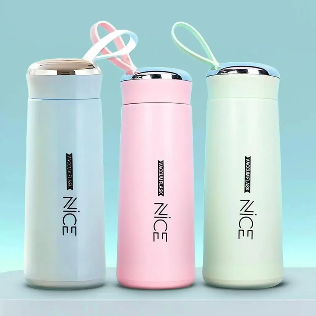 NICE Glass Water Bottle – 400ml