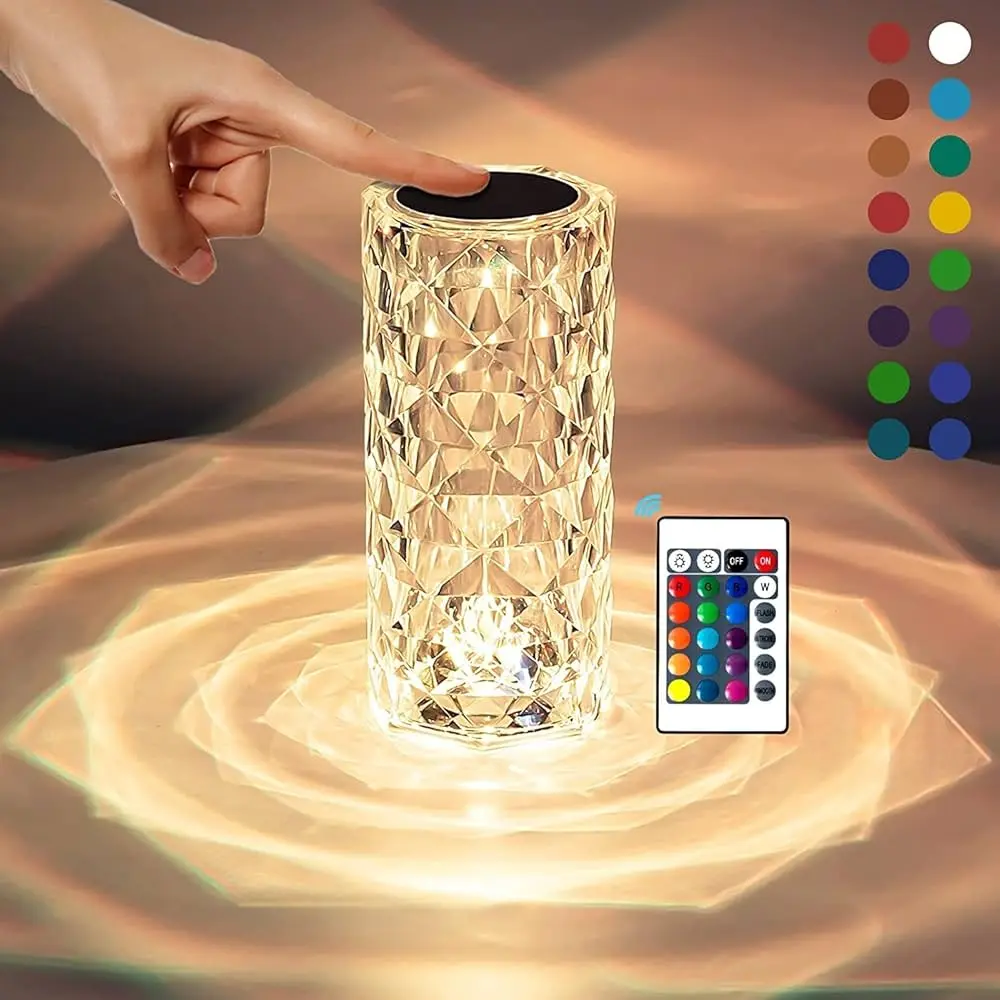 Rose Diamond Table Lamp