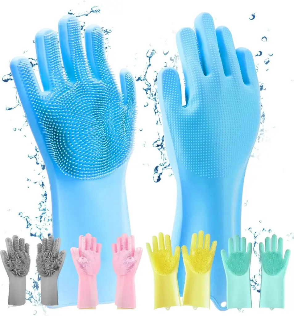 [KBS-317] Silicone Cleaning Gloves